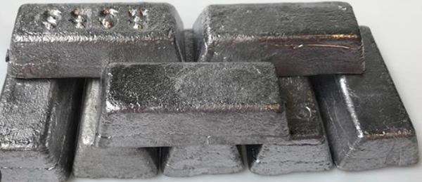 barre de lingot en plomb pur 99,9% / 1 kg