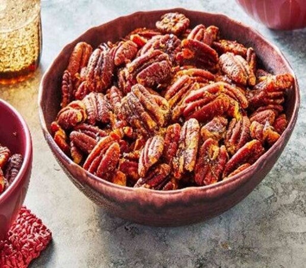 J-KAT Sweet & Savory Honey Roasted Pecans,LARGE