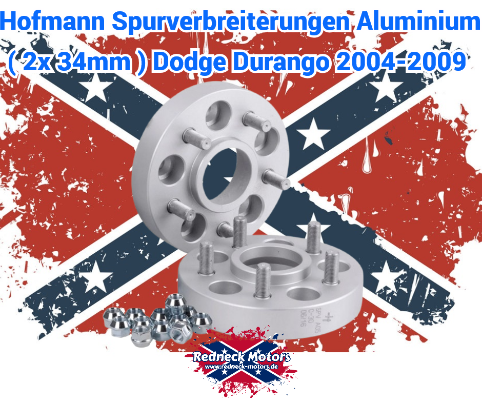 Hofmann Spurverbreiterungen Aluminium 68mm ( 2x 34mm ) Dodge Durango 2004-2009