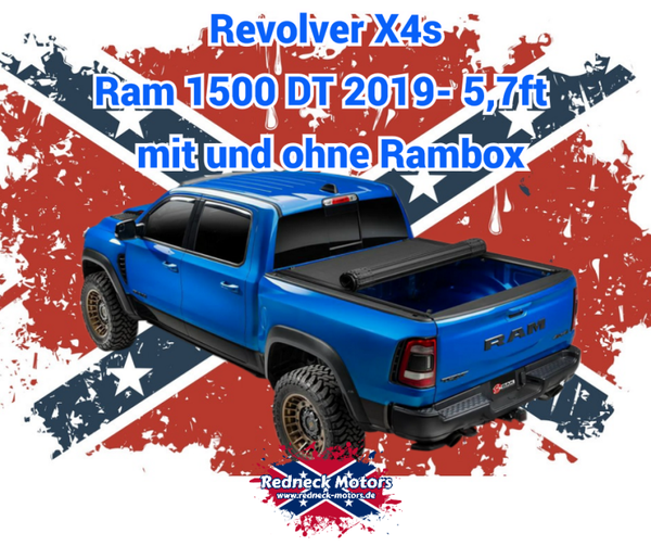 Revolver X4s Ram 1500 DT 2019- 5,7ft  Mit und ohne Rambox