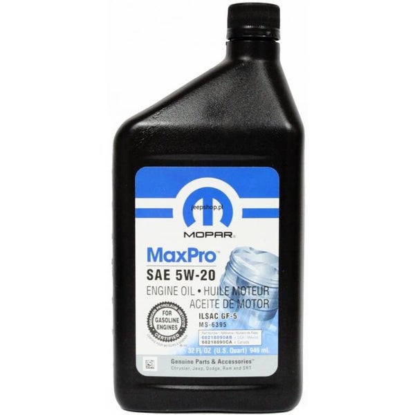 Mopar MaxPro 5W-20 - 0,946L