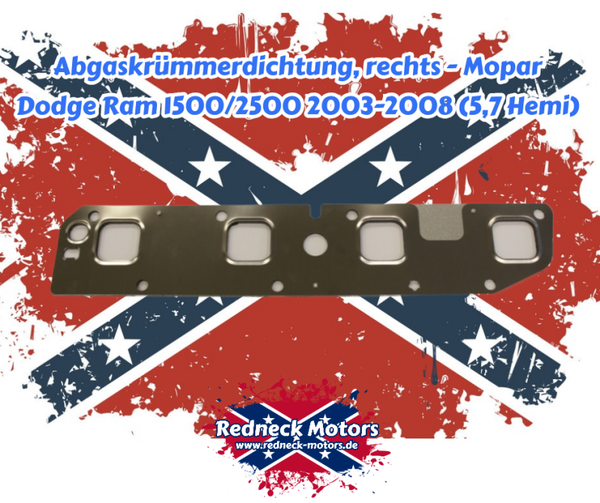 Abgaskrümmerdichtung, rechts - Mopar Dodge Ram 1500/2500 2003-2008 (5,7 Hemi)