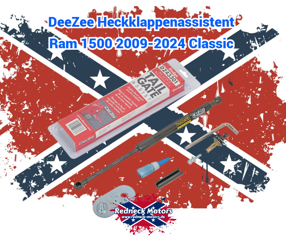 DeeZee Heckklappenassistent Ram 1500 2009-2024 Classic