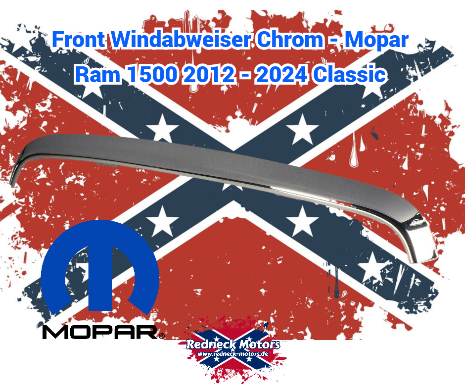 Front Windabweiser Chrom - Mopar Ram 1500 2012 - 2024 Classic