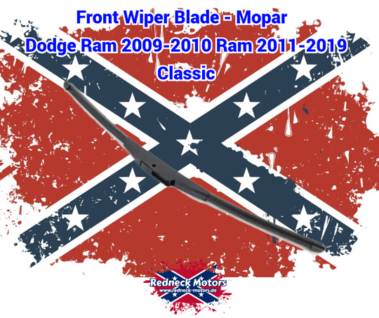 Front Wiper Blade - Mopar  Dodge Ram 2009-2010 Ram 2011-2019 Classic