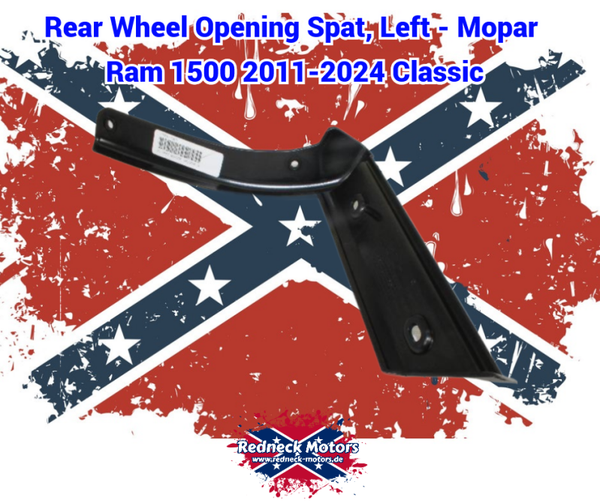 ( S ) Rear Wheel Opening Spat, Left - Mopar Ram 1500 2011-2024 Classic