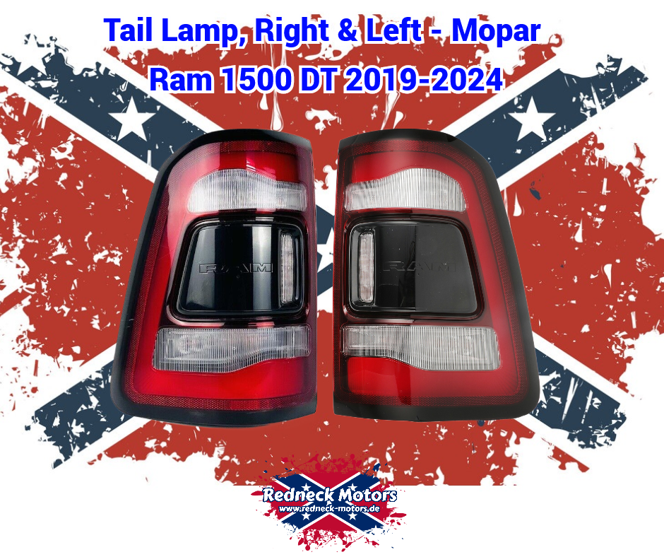 ( S ) Tail Lamp, Right & Left - Mopar Ram 1500 DT 2019-2024