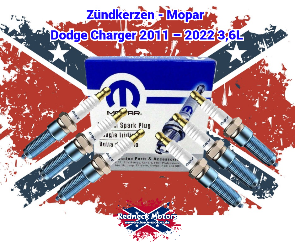 Zündkerze - Mopar Dodge Charger 2011-2022 3.6L V6 (6 stück)