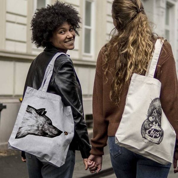 Katoenen tas in drie designs – Praktisch & mooi