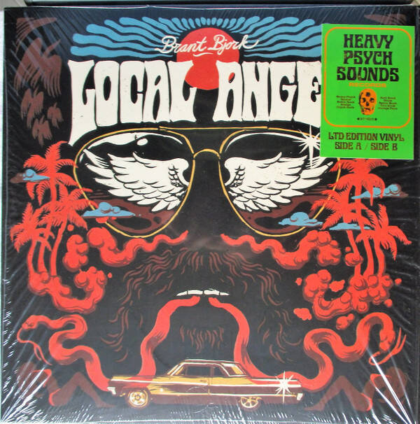 Brant Bjork - Local Angel (Oranje/Blauw)