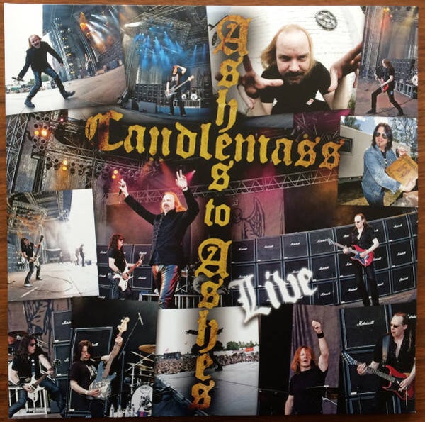 Candlemass - Ashes to Ashes - Live (Wit/Blauw/Geel Splatter)