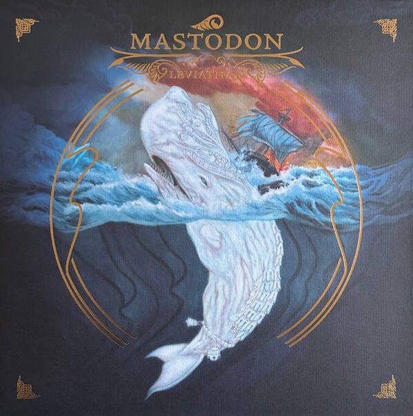 Mastodon - Leviathan (Green/Wit Splatter)