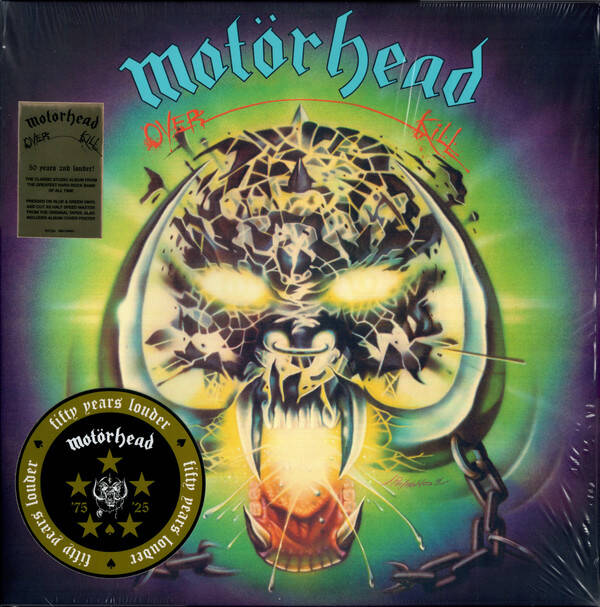 Motorhead - Overkill (Blauw/Groen)
