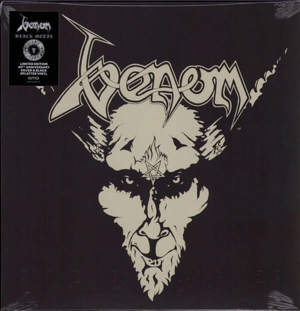Venom - Black Metal (Zwart/Zilver Splatter) (40th Anniversary Edition)
