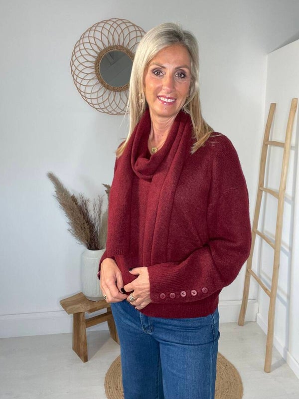 LE PULL ECHARPE