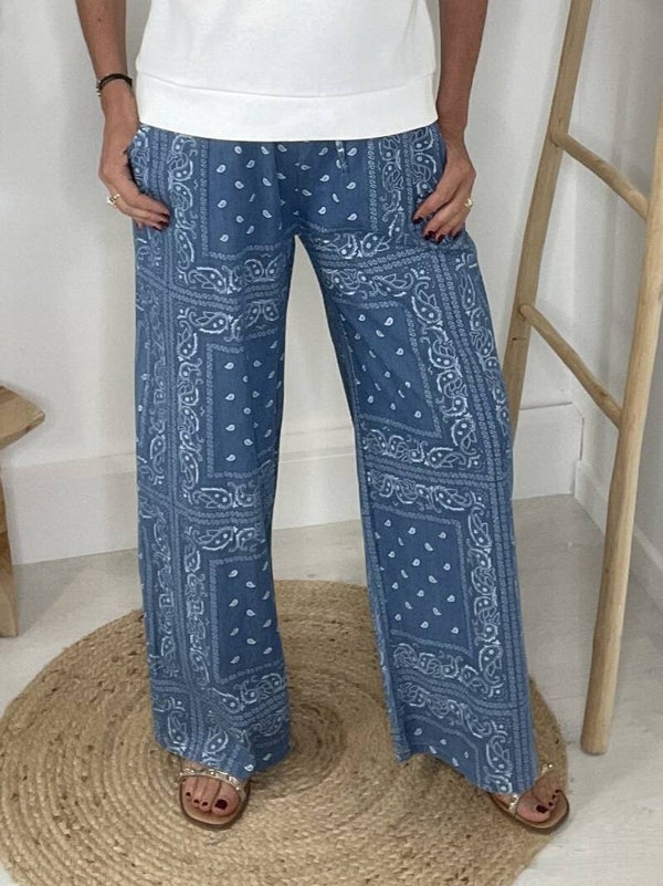 LE PANTALON BANDANA