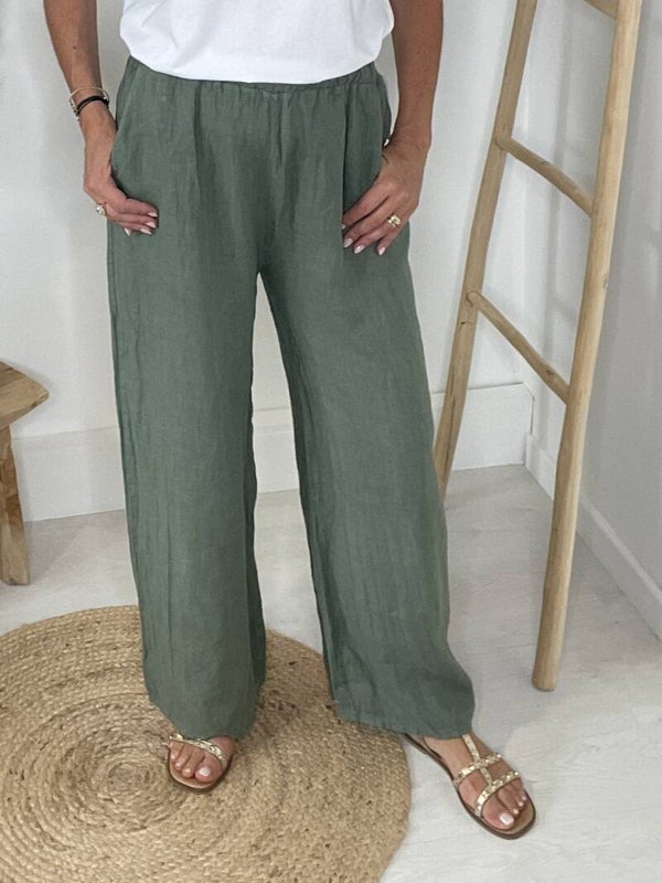 LE PANTALON LINO