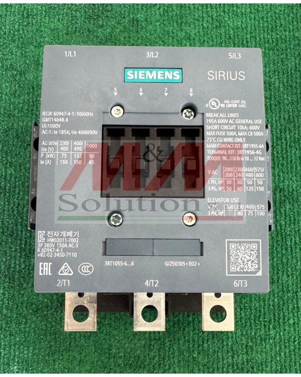 CONTACTOR 3RT1055-6NP36