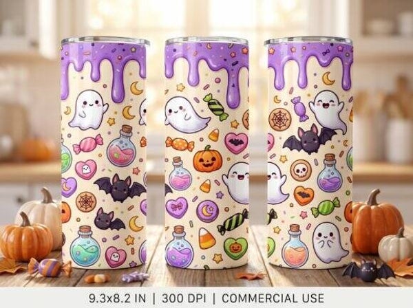 Schattige Halloween Tumbler