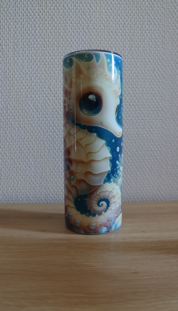 Pastel Zeepaardje Tumbler