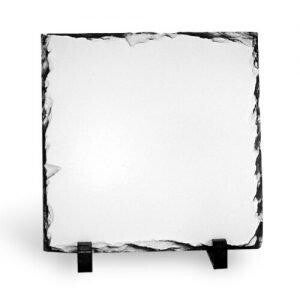 Gepersonaliseerde granieten fotolijst – 15 × 15 cm