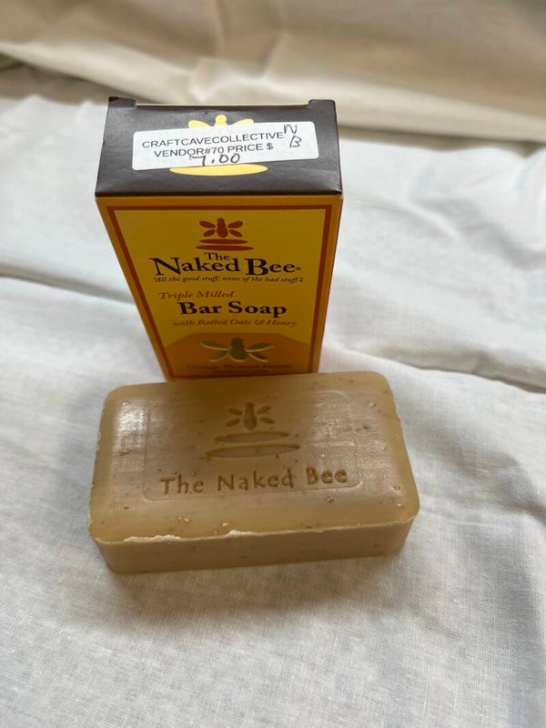 The Naked  Bee Bar Soap Orange Blossom Honey