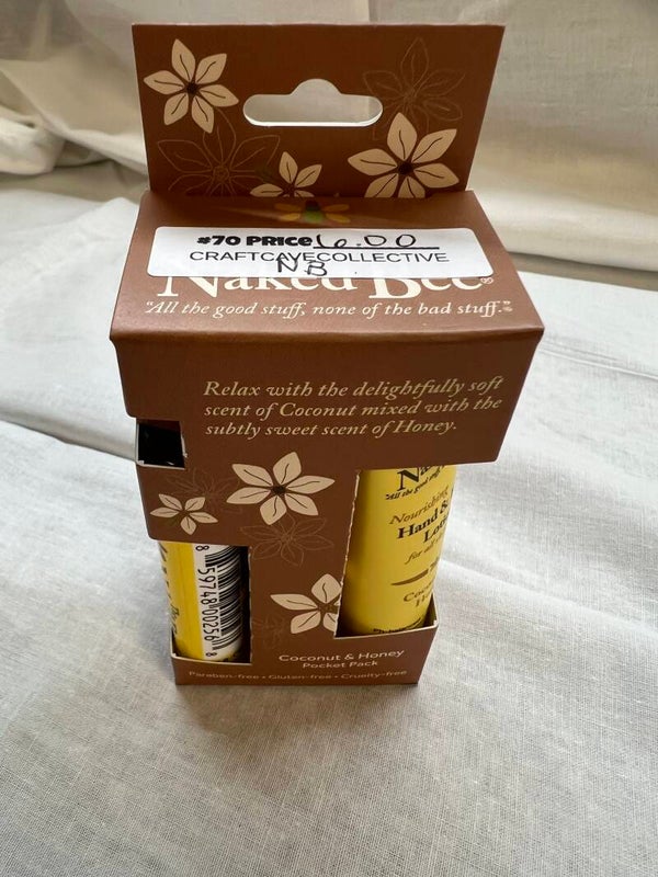 The Naked Bee Coconut & Honey Pocket Pack