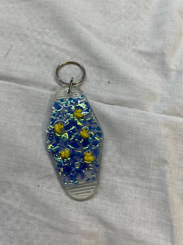 Duck Glow Dark Key Chain