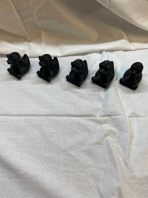 5 Pack of 3D Ducks