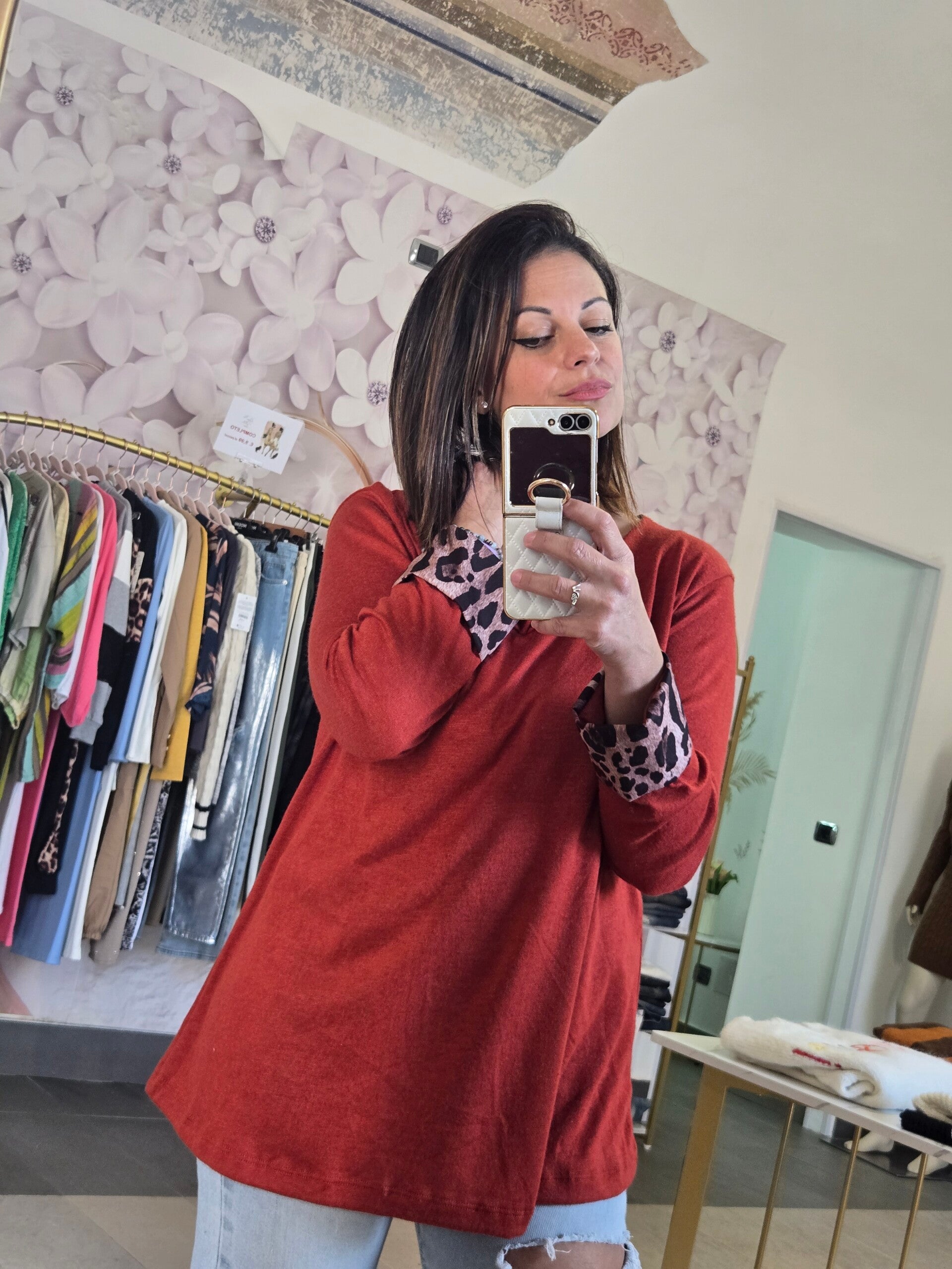 Maglia Morbida Animalier