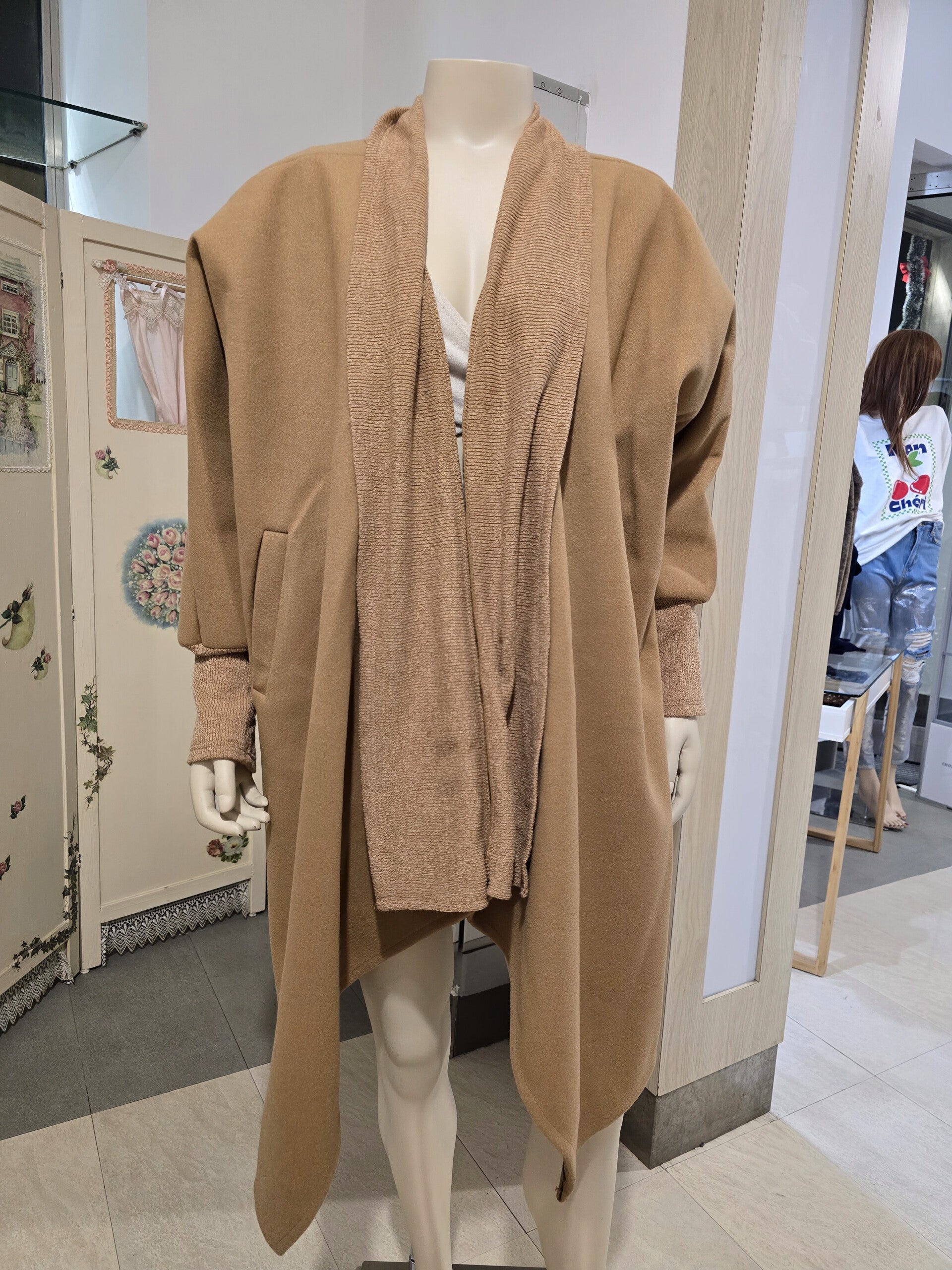 Cappotto Mantella Lungo