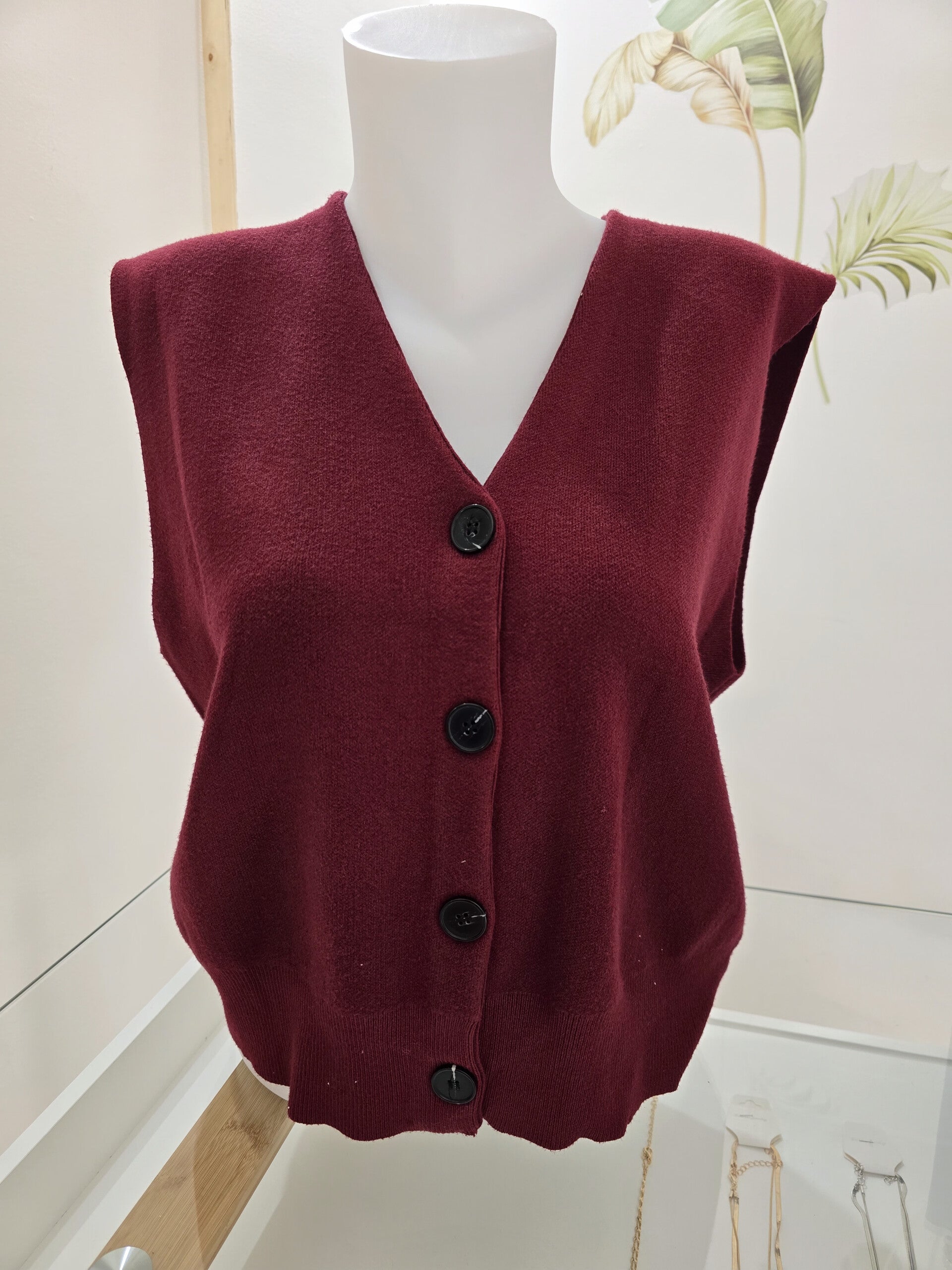 Gilet Bordeaux
