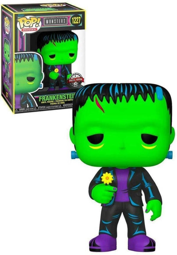 Funko Pop! Horror Universal Studio Monsters - Frankenstein #1227 Black Light Exclusive