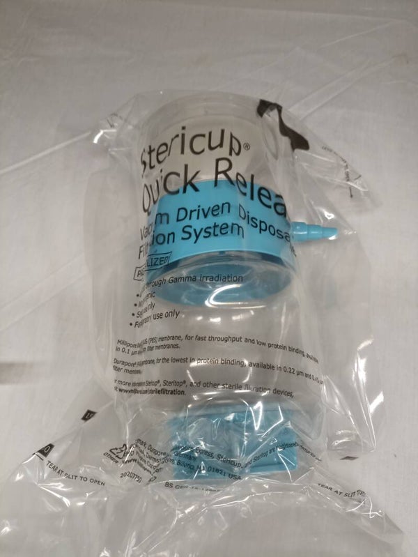 Stericup Durapore à dégagement rapide 0,22 um PDVF. 250 ml