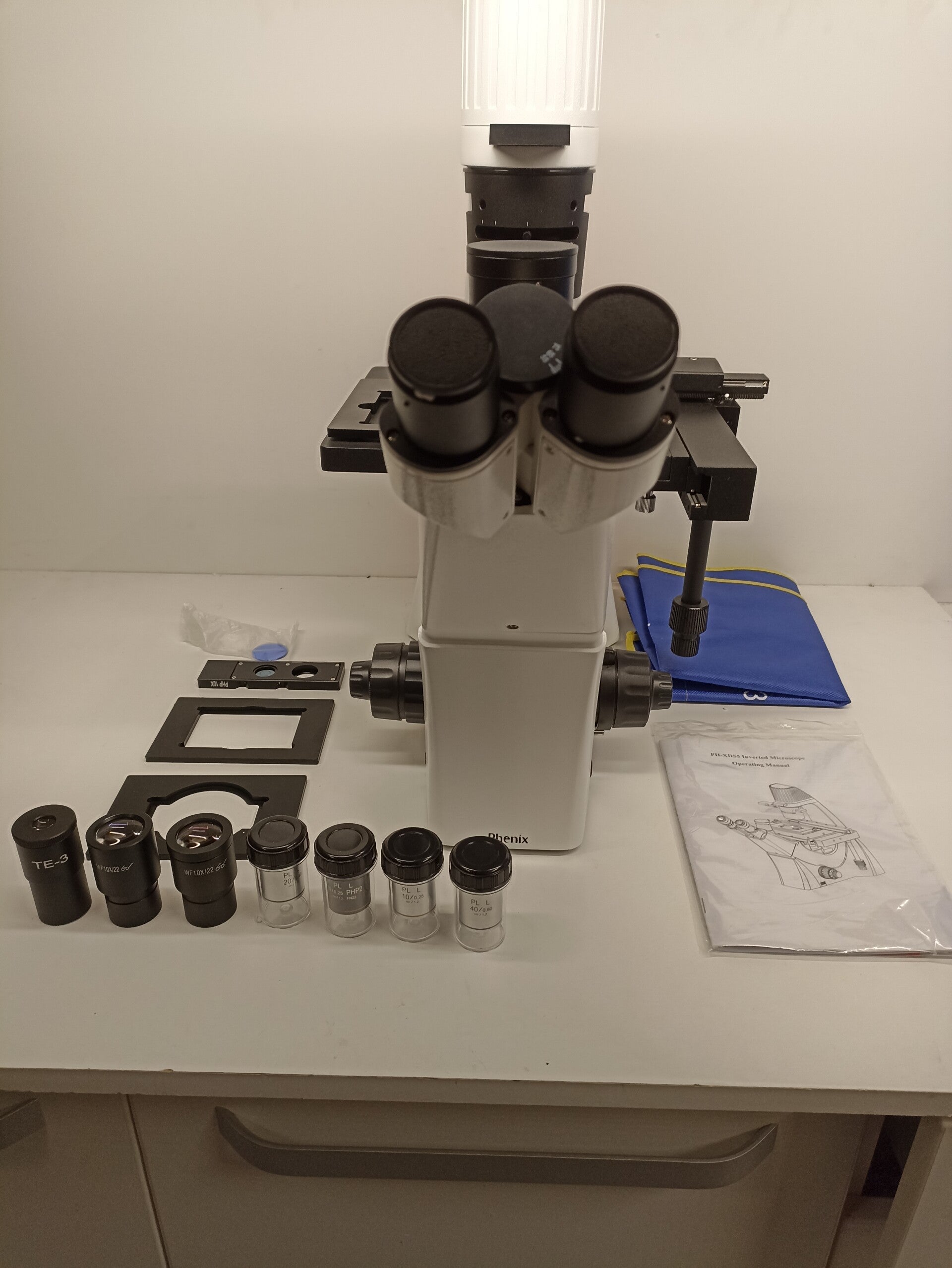 Microscopes inversé phénix PH-XDS5 champ sombre de Phenix Microscope