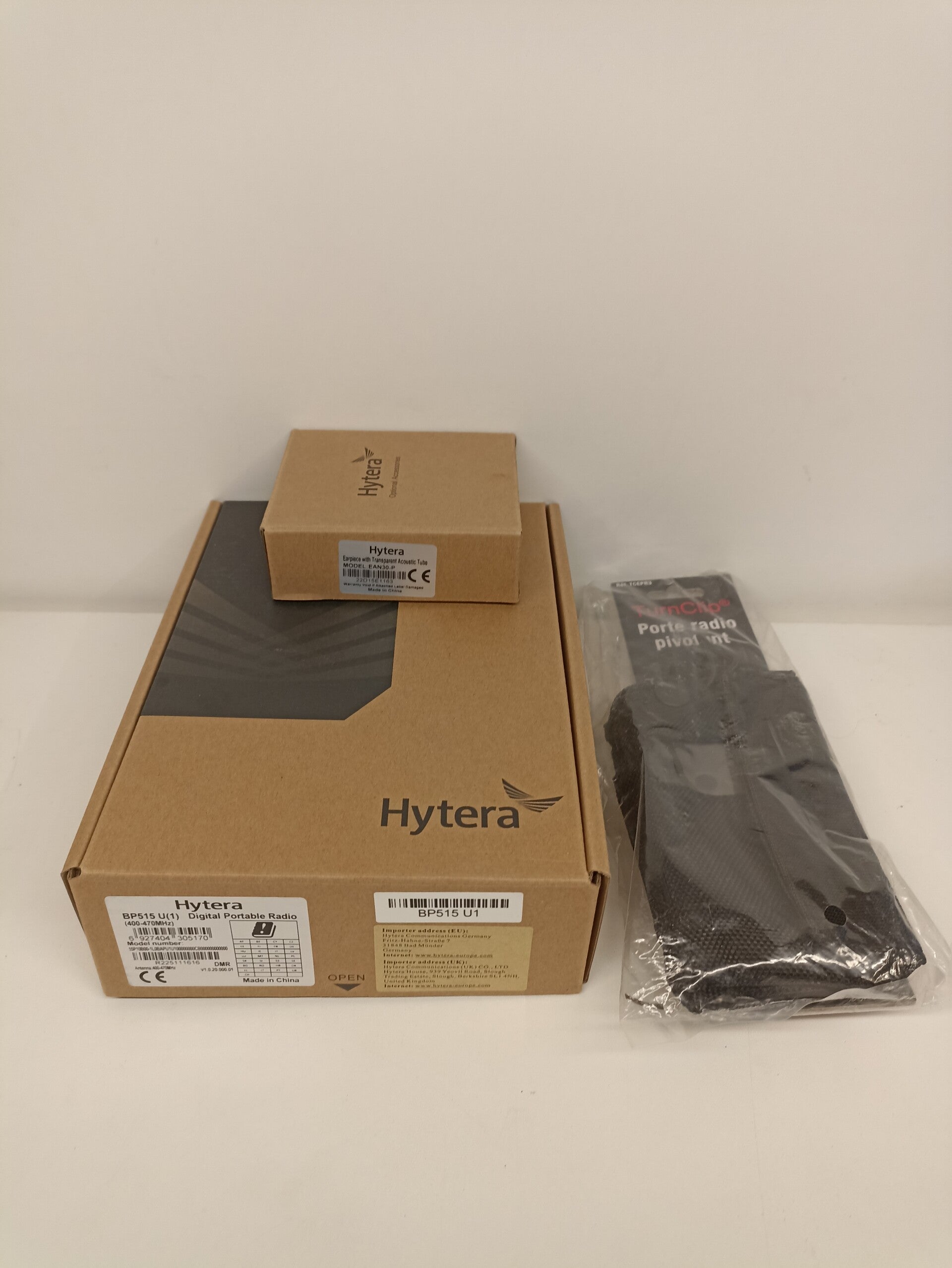 Talkie walkie professionnel Hytera BP515 avec oreillettes