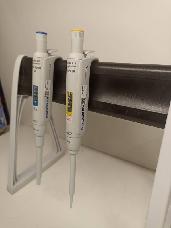 Pipette avec support