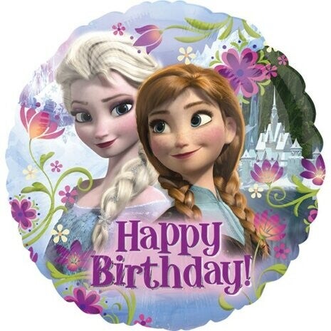 Folie ballon Frozen Happy Birthday