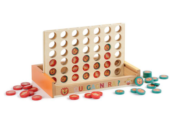 4 à la suite en bois