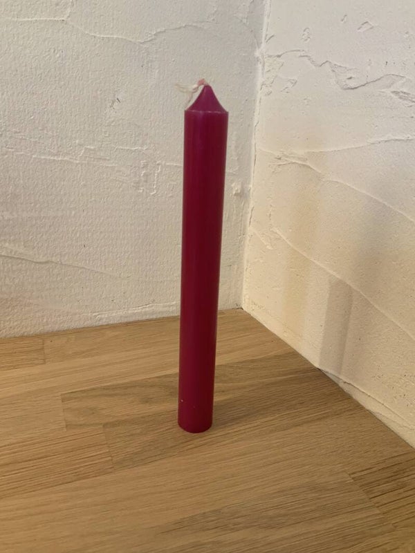 Bougie flambeau Fuchsia