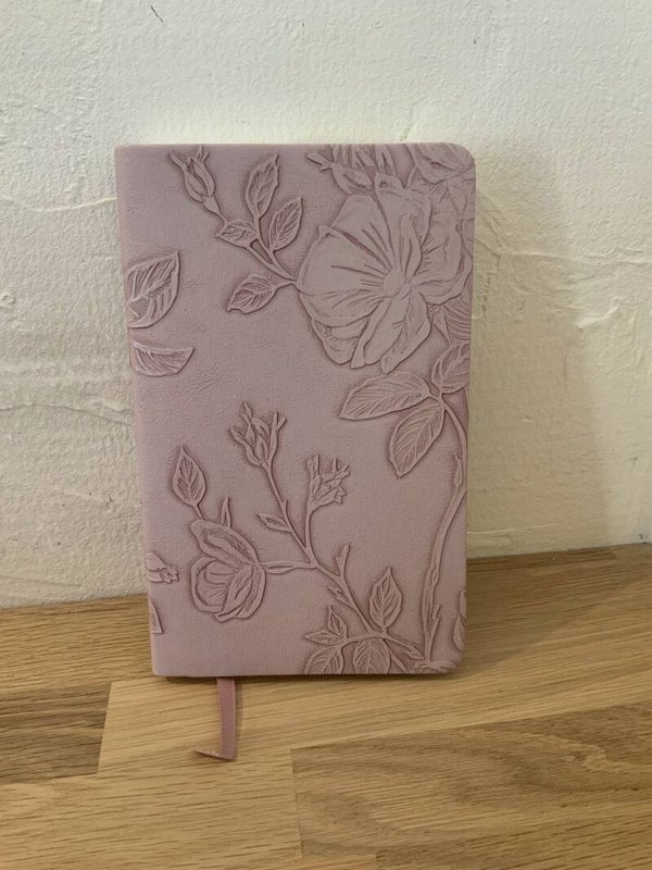 Carnet de notes en cuir vegan 'Timeless Treasures' lilas