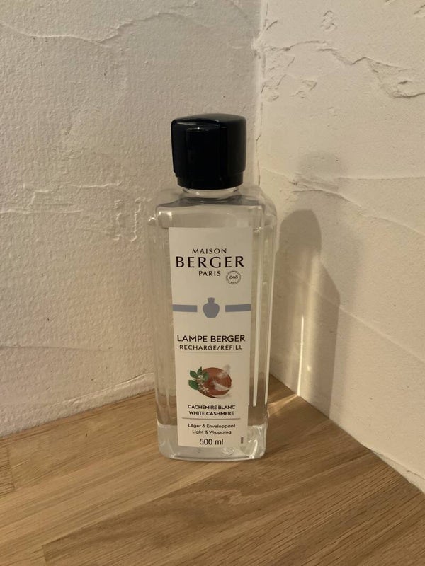 Recharge Lampe Berger - Cachemire Blanc