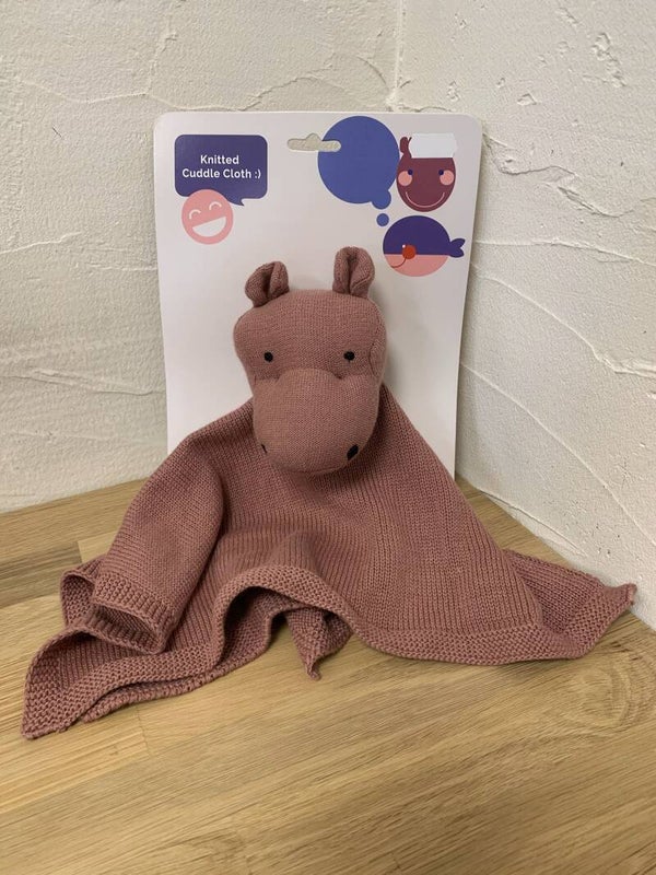 Doudou hippo rose