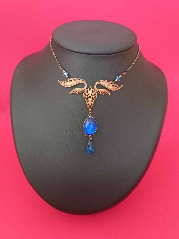 Collier "Démon" en verre