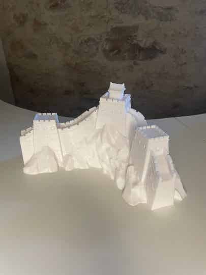 La Grande Muraille de Chine – Chef-d’œuvre miniature en impression 3D