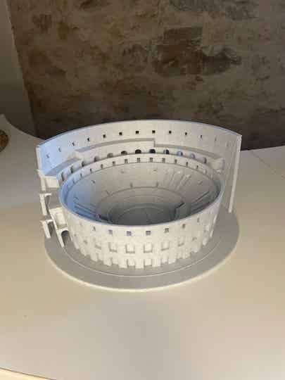 Le Colisée de Rome – Réplique architecturale en impression 3D