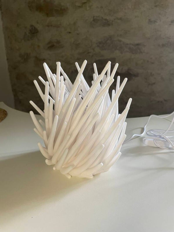 Lampe “Spirituelle” – Design organique et lumineux, création 3D artisanale