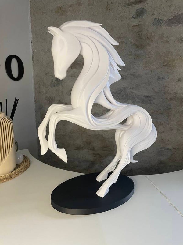 Sculpture “Esprit Équin” – La Grâce à l’état pur - Cheval