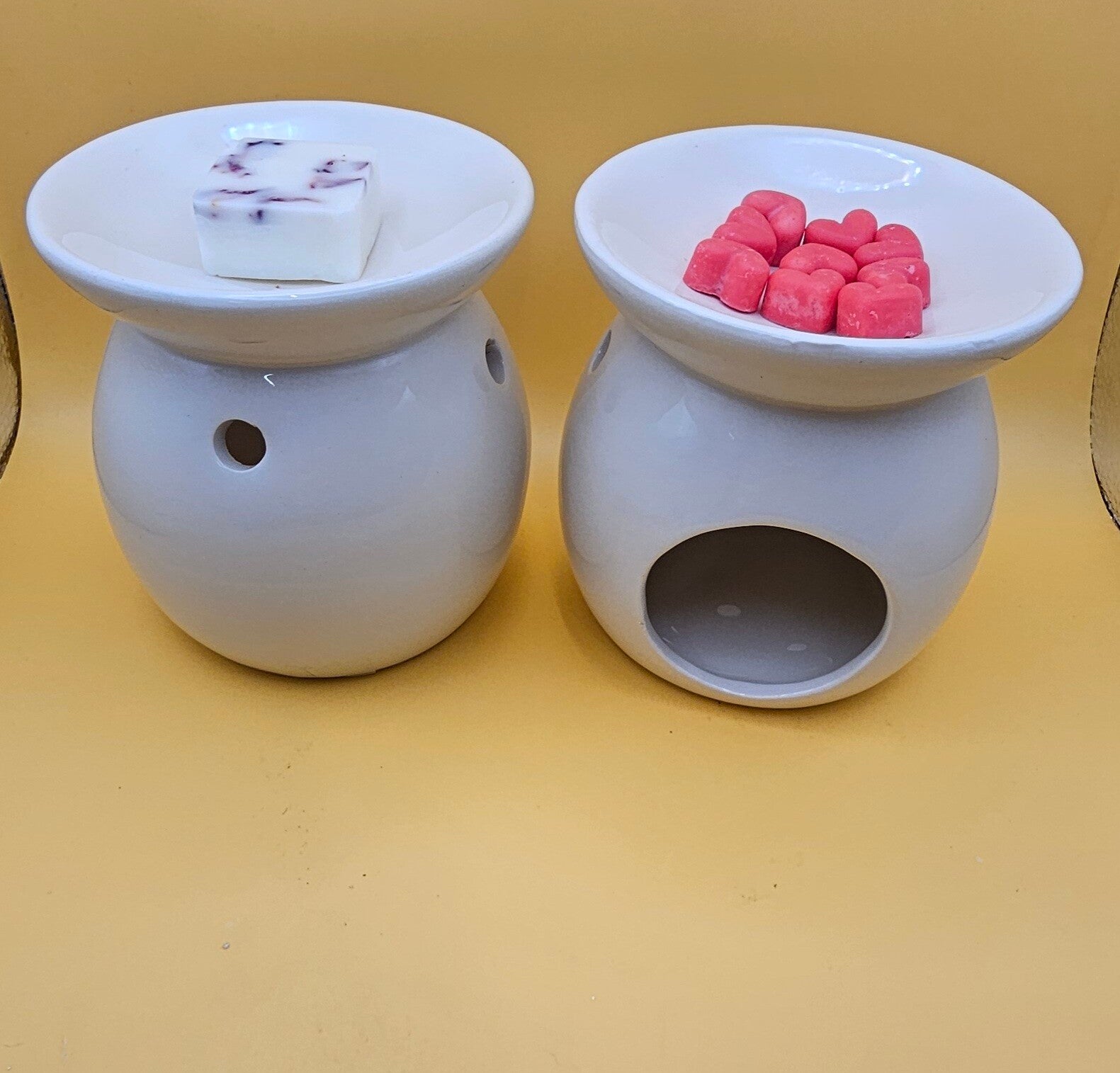 Elegant Ceramic Wax Melt Burner – Large Size