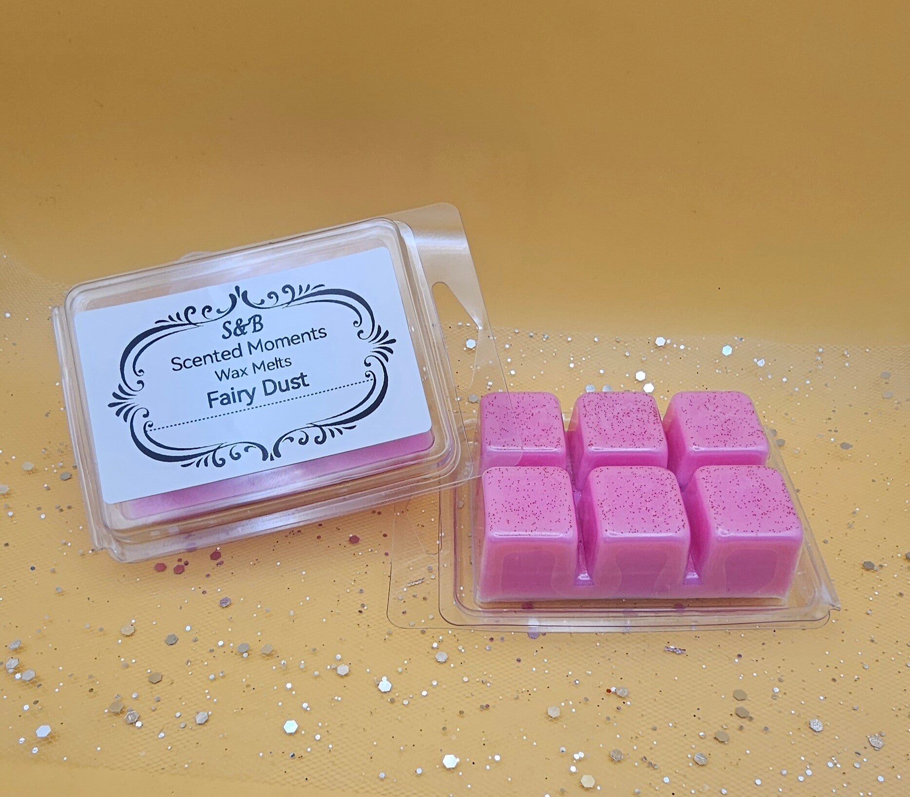 Fairy Dust Wax Melt Clamshell